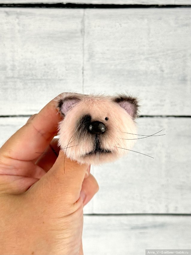 Брошечки котики — Авторские мишки Тедди и друзья: фото (фото 3)