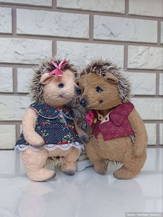 Ежики Тедди — Авторские мишки Тедди и друзья: фото (фото 2)