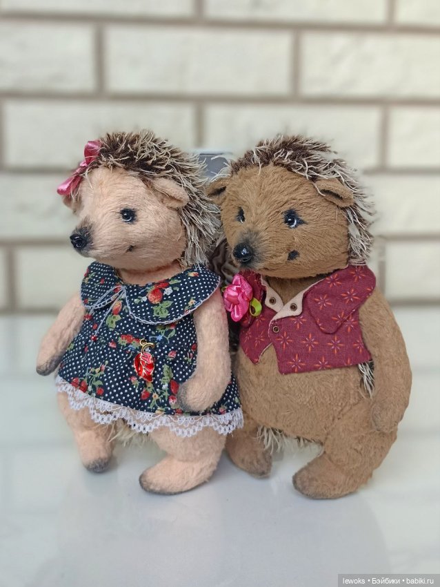 Ежики Тедди — Авторские мишки Тедди и друзья: фото (фото 4)