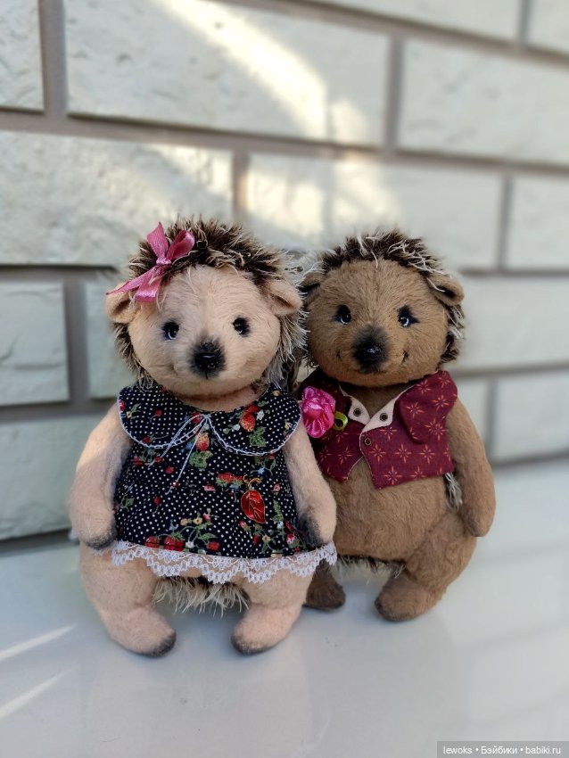 Ежики Тедди — Авторские мишки Тедди и друзья: фото (фото 3)