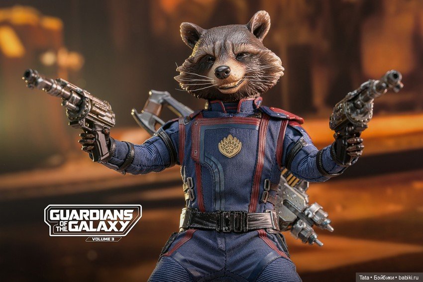 Сет фигурок Ракеты и Космо - Hot Toys (фото 4)