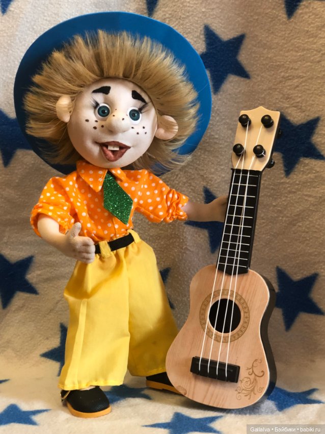 Апатамушта и К, часть 48 — Куклы из капрона и чулочной техники: авторские игрушки (фото 8)