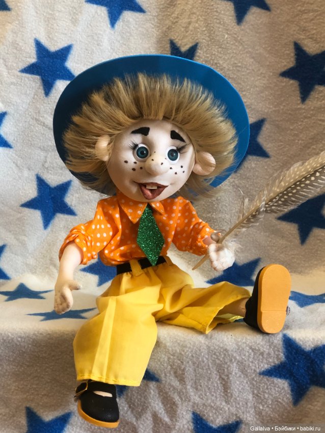 Апатамушта и К, часть 48 — Куклы из капрона и чулочной техники: авторские игрушки (фото 10)