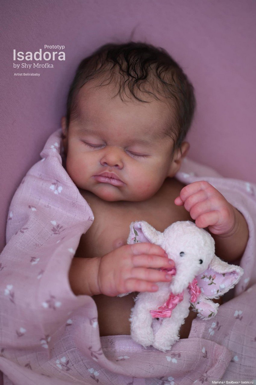 Isadora скульптора Shi Mrofka, автор прототипа Belirababy Reborn (фото 2)