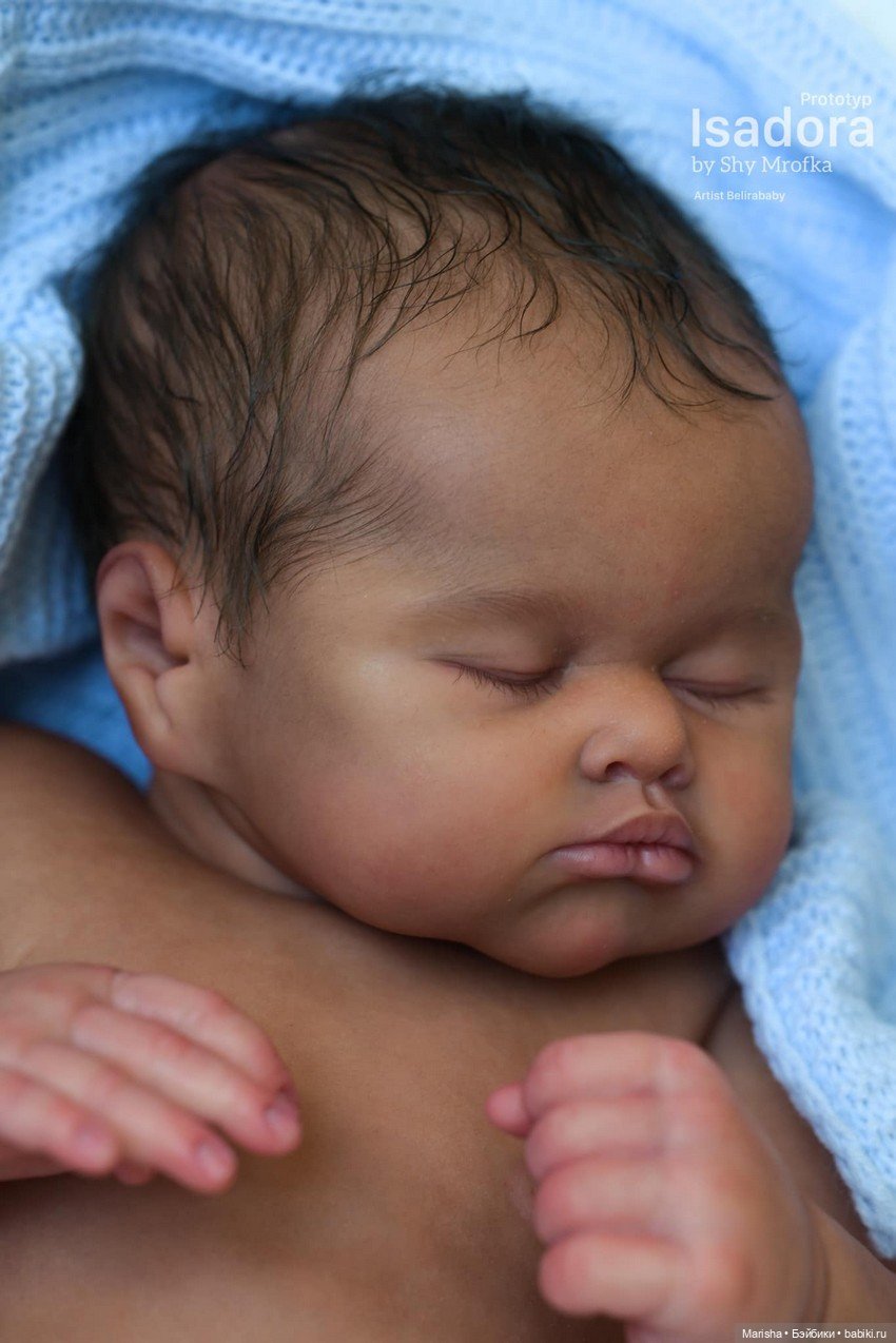 Isadora скульптора Shi Mrofka, автор прототипа Belirababy Reborn