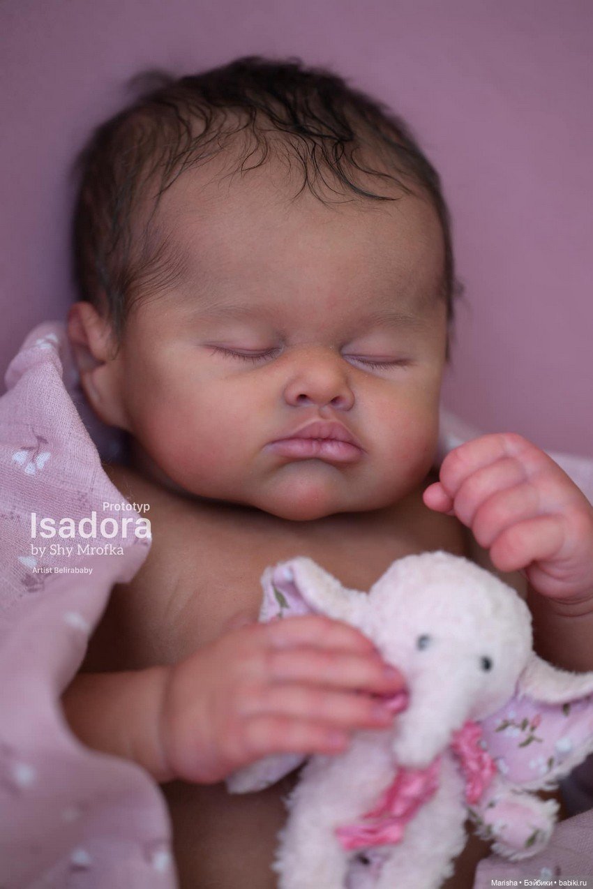 Isadora скульптора Shi Mrofka, автор прототипа Belirababy Reborn