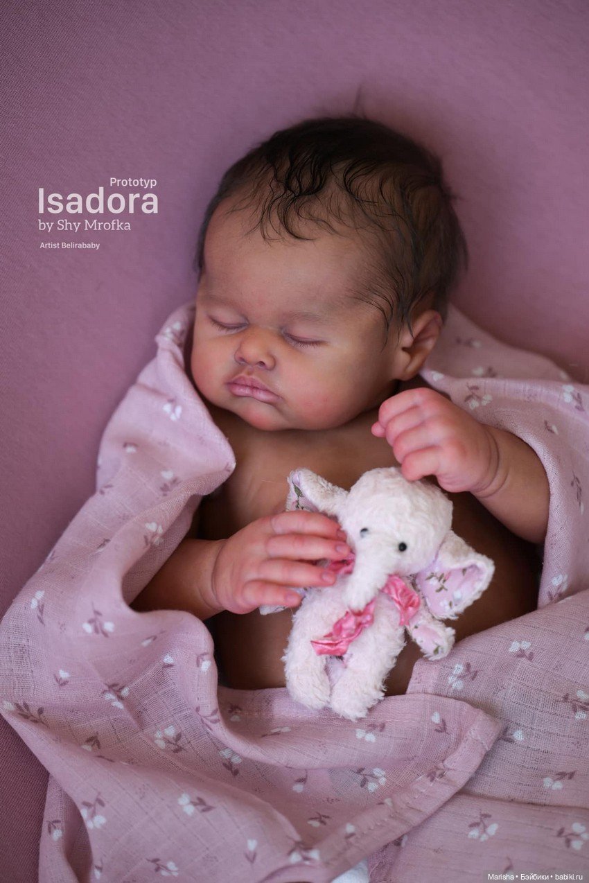 Isadora скульптора Shi Mrofka, автор прототипа Belirababy Reborn (фото 7)