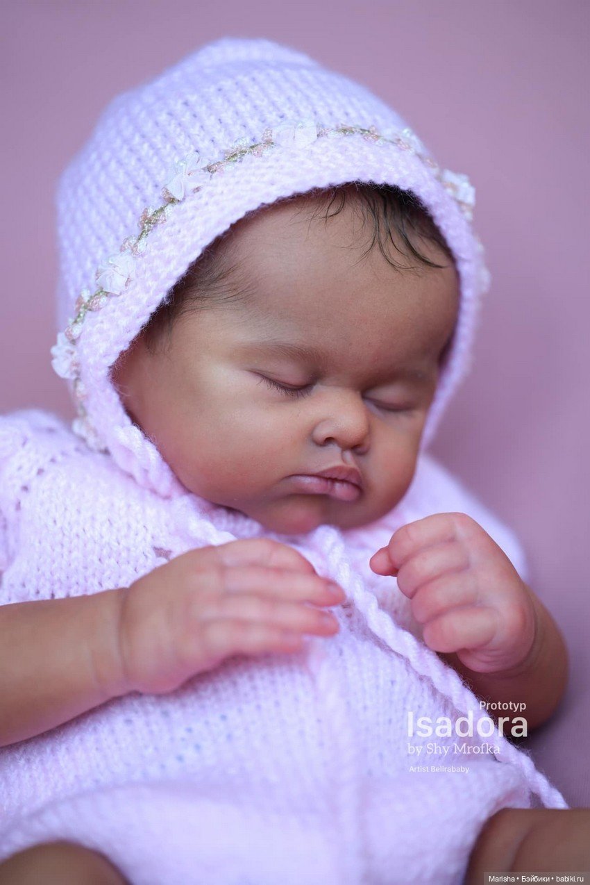 Isadora скульптора Shi Mrofka, автор прототипа Belirababy Reborn