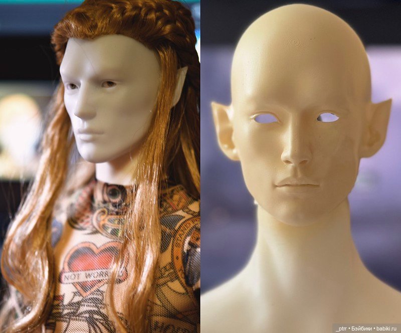 Октавиан — Гибридизация кукол BJD (БЖД): пересадка головы