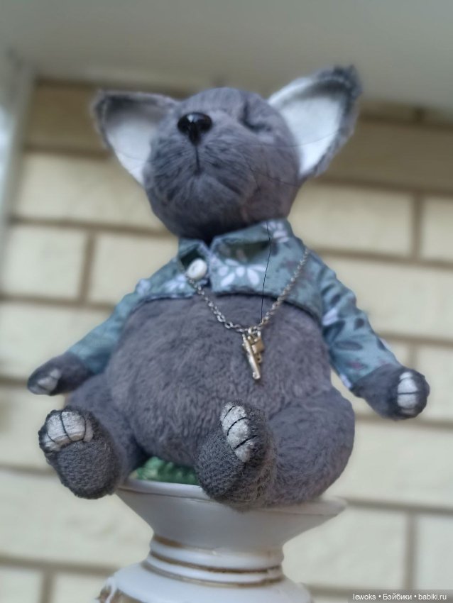 Кот Тедди — Авторские мишки Тедди и друзья: фото (фото 3)
