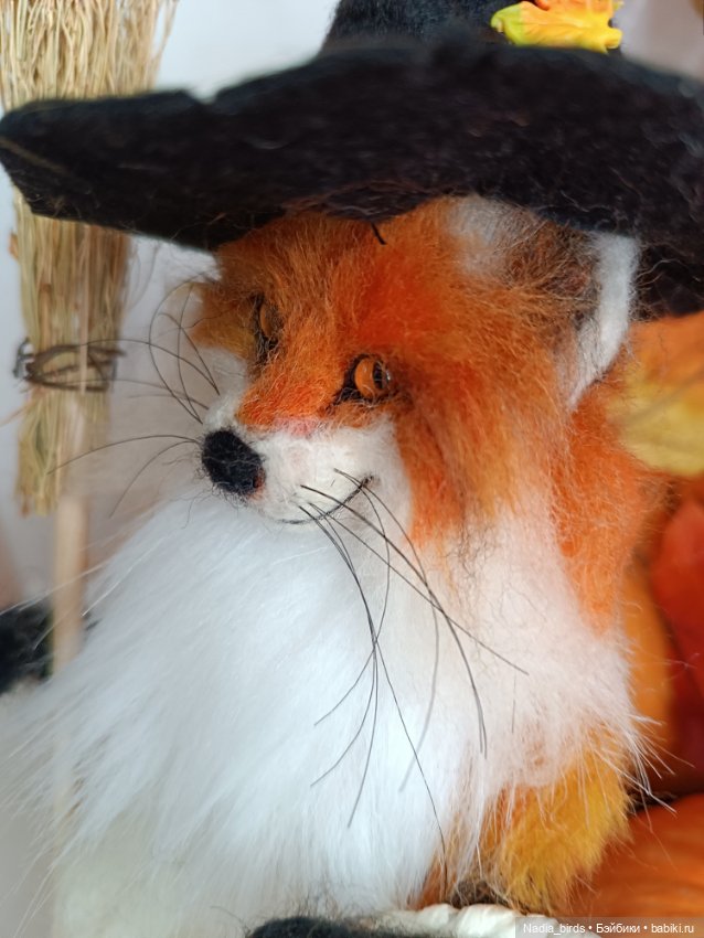 Лисья магия — Валяные игрушки из шерсти: сухое валяние (фото 7)