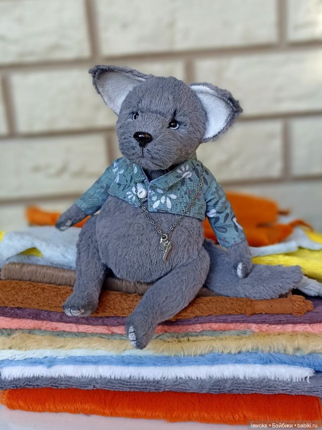 Кот Тедди — Авторские мишки Тедди и друзья: фото (фото 5)