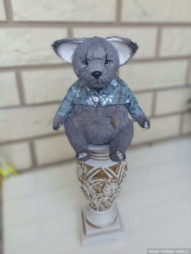 Кот Тедди — Авторские мишки Тедди и друзья: фото (фото 4)