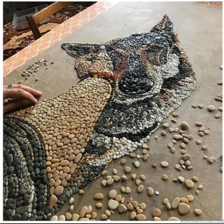 Анна Солнечная и её необычная живопись из гальки (фото 2)