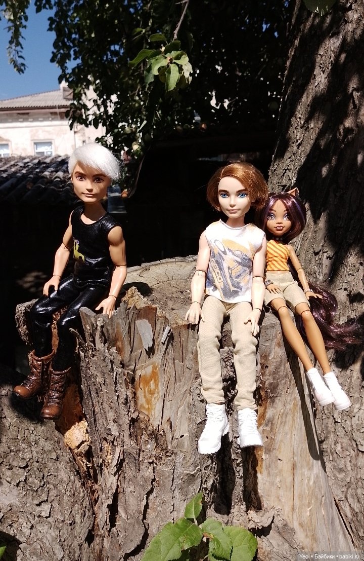 Куклы Клодин, Декстер и Хантер (Монстер Хай и Эвер Афтер Хай)