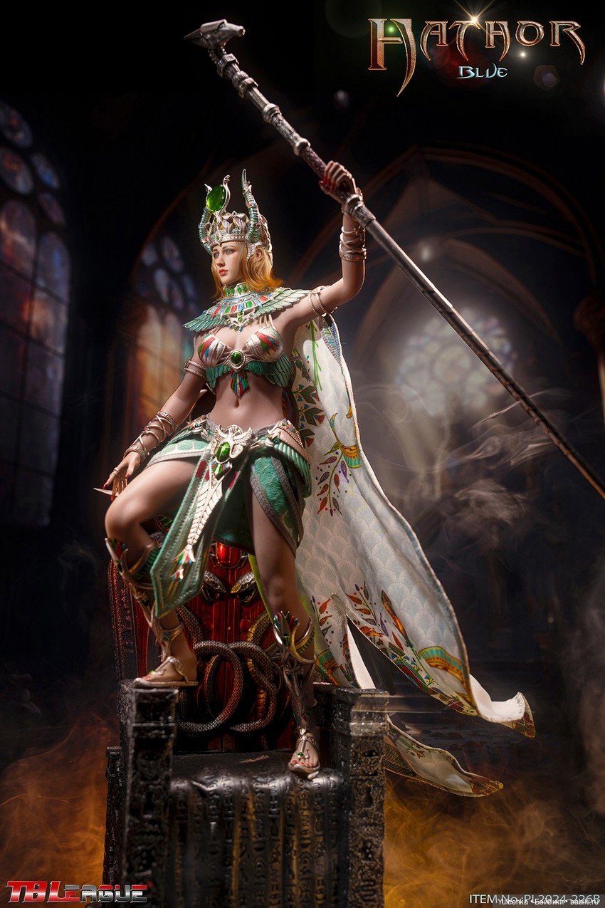 TBLeague - Hathor- Blue — Куклы Phicen (TBLeague/Фицен): бесшовные тела (фото 3)