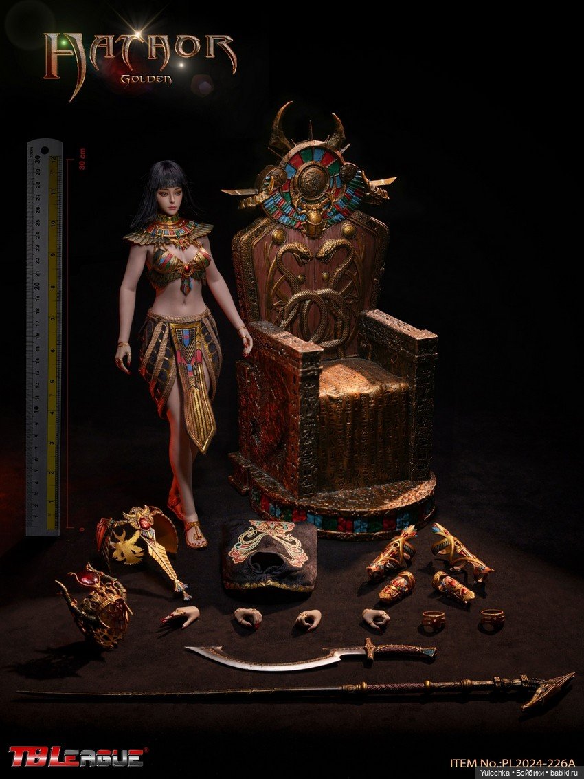 TBLeague - Hathor-Golden — Куклы Phicen (TBLeague/Фицен): бесшовные тела (фото 9)