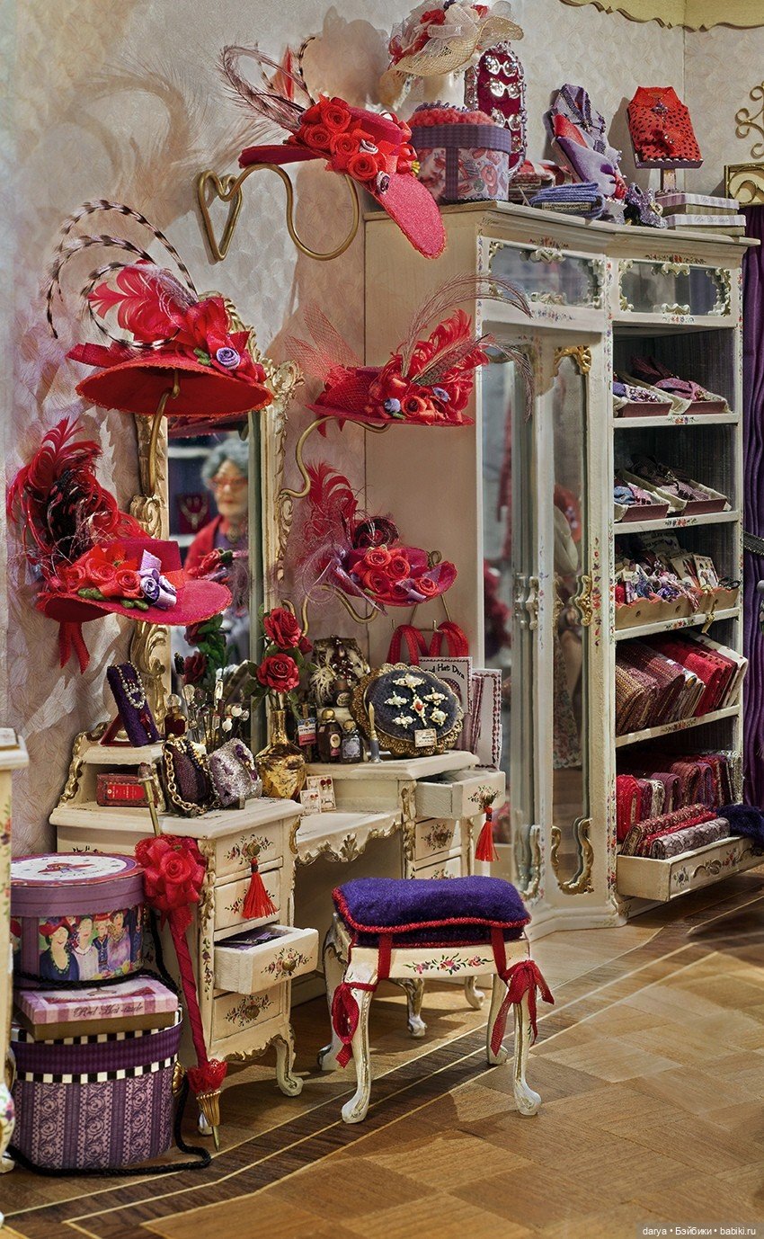 Румбокс Лори Энн Поттс — Румбоксы и кукольные интерьеры: фото (фото 7)