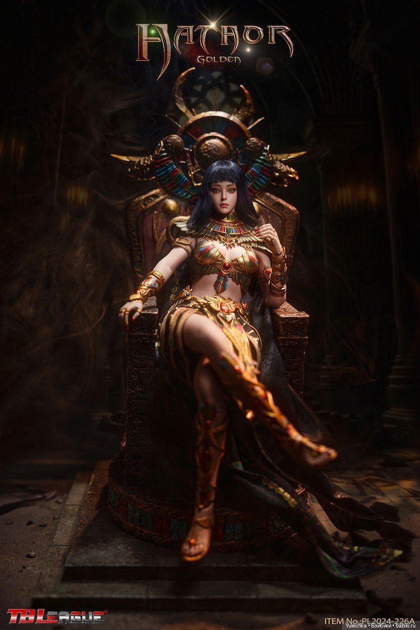 TBLeague - Hathor-Golden — Куклы Phicen (TBLeague/Фицен): бесшовные тела (фото 6)