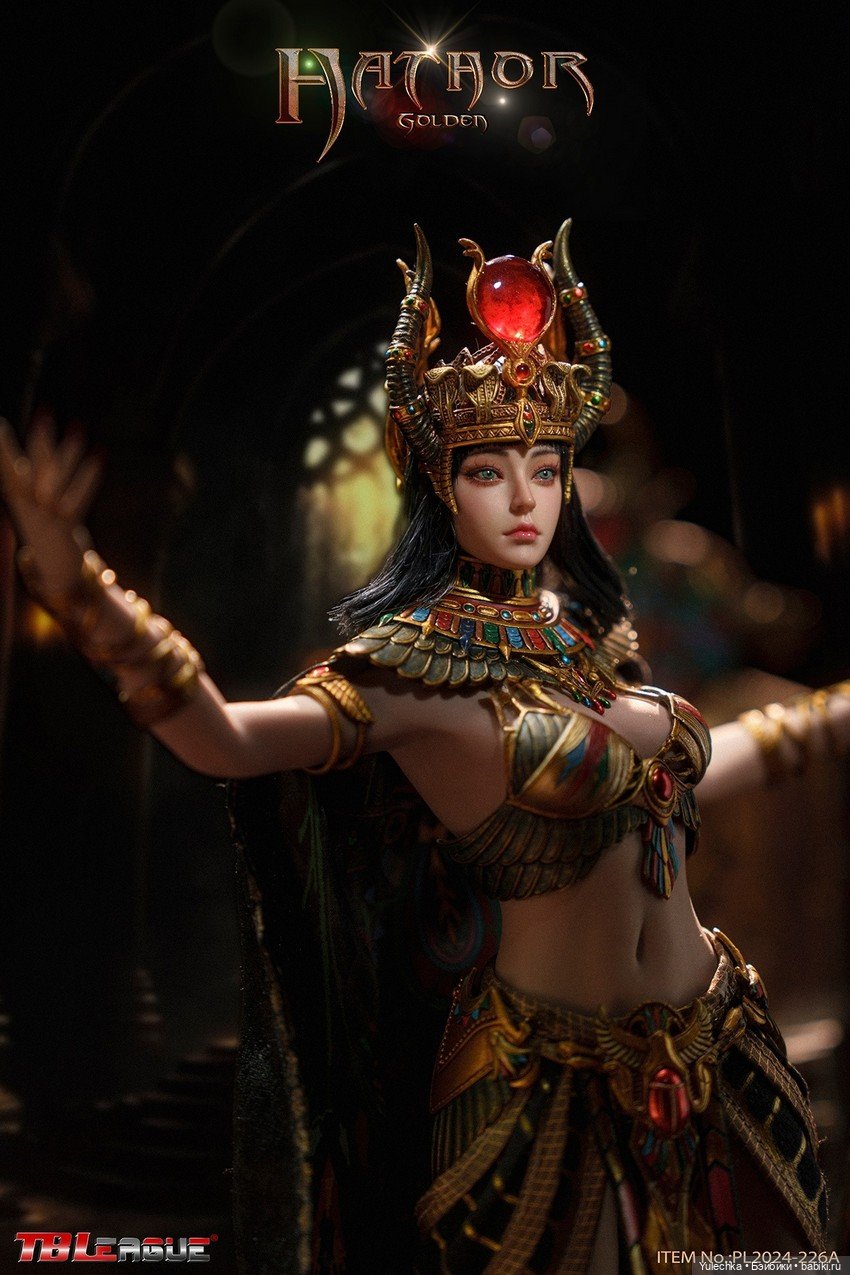 TBLeague - Hathor-Golden — Куклы Phicen (TBLeague/Фицен): бесшовные тела