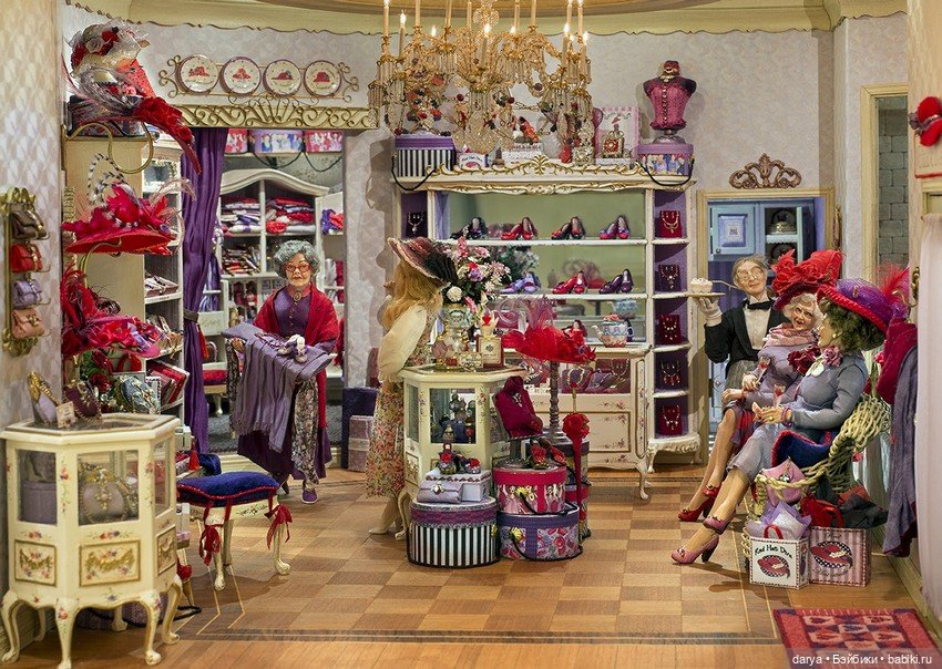 Румбокс Лори Энн Поттс — Румбоксы и кукольные интерьеры: фото (фото 5)