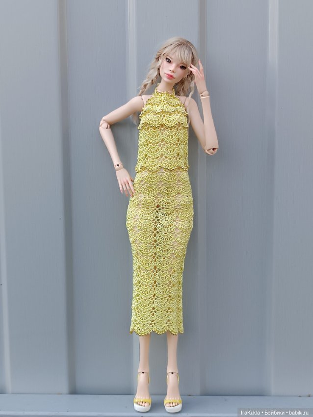Новое платье — Одежда и обувь для кукол BJD (БЖД): 1/3 (фото 7)