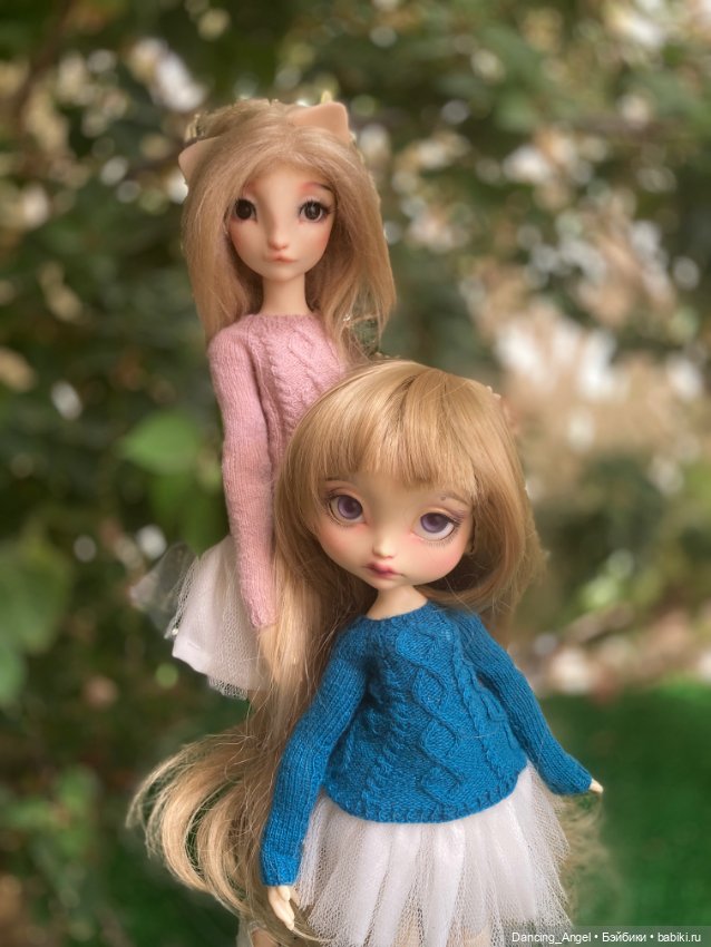 Джемперы для девочек Lillycat (Kitty Jolie и Poulpy)