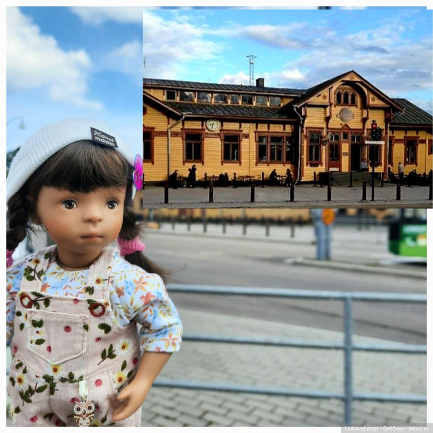 Софийка в городе — Куклы Sylvia Natterer (Сильвия Наттерер): Gotz (фото 7)