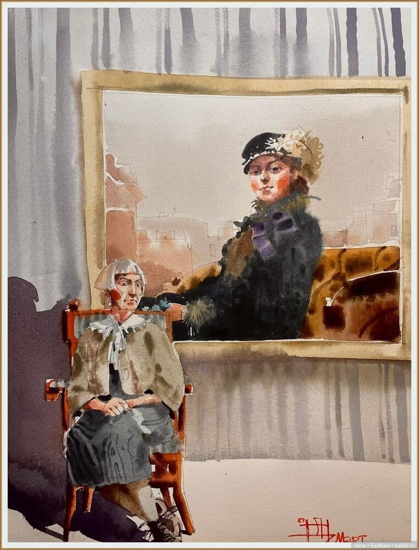Музейные старушки - Марина Дайковская (фото 9)