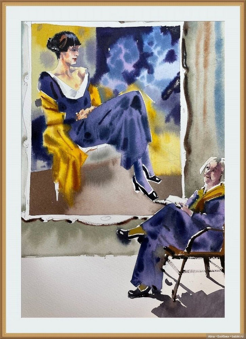 Музейные старушки - Марина Дайковская (фото 10)