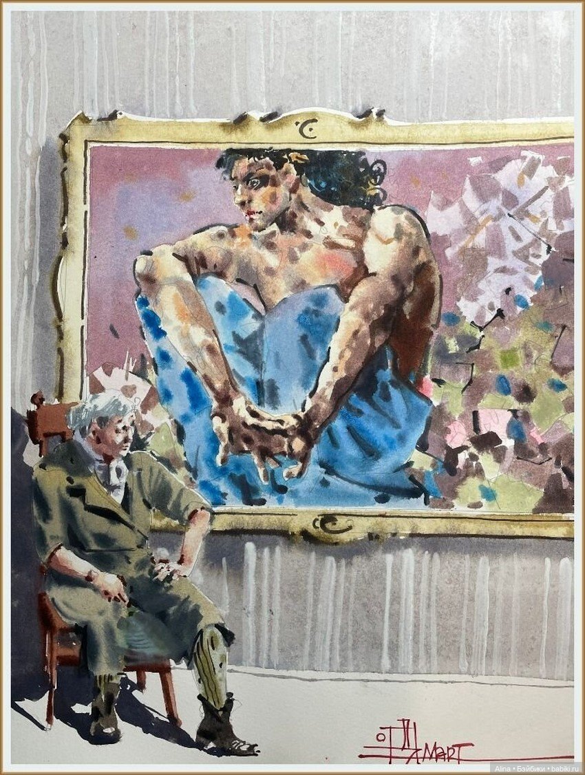 Музейные старушки - Марина Дайковская (фото 5)