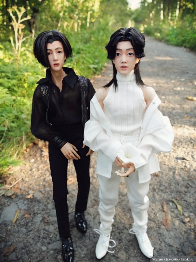 Ибо и Чжань 1/3 — Портретные куклы знаменитостей: звезды кино