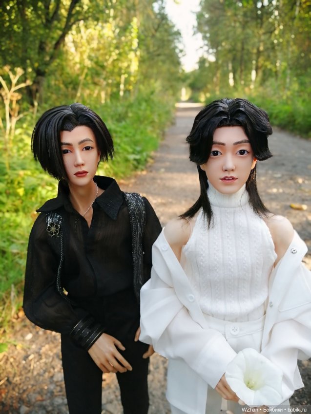 Ибо и Чжань 1/3 — Портретные куклы знаменитостей: звезды кино