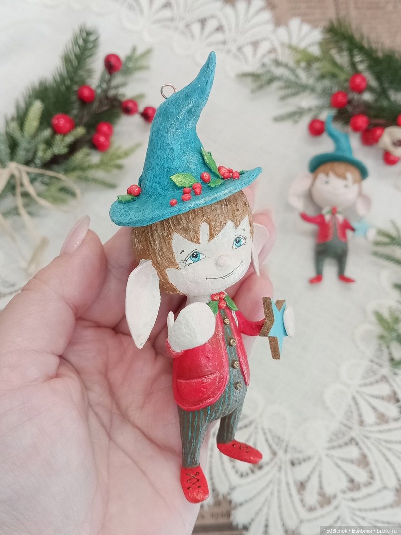 Эльфики — Лепка авторских игрушек и папье (фото 8)