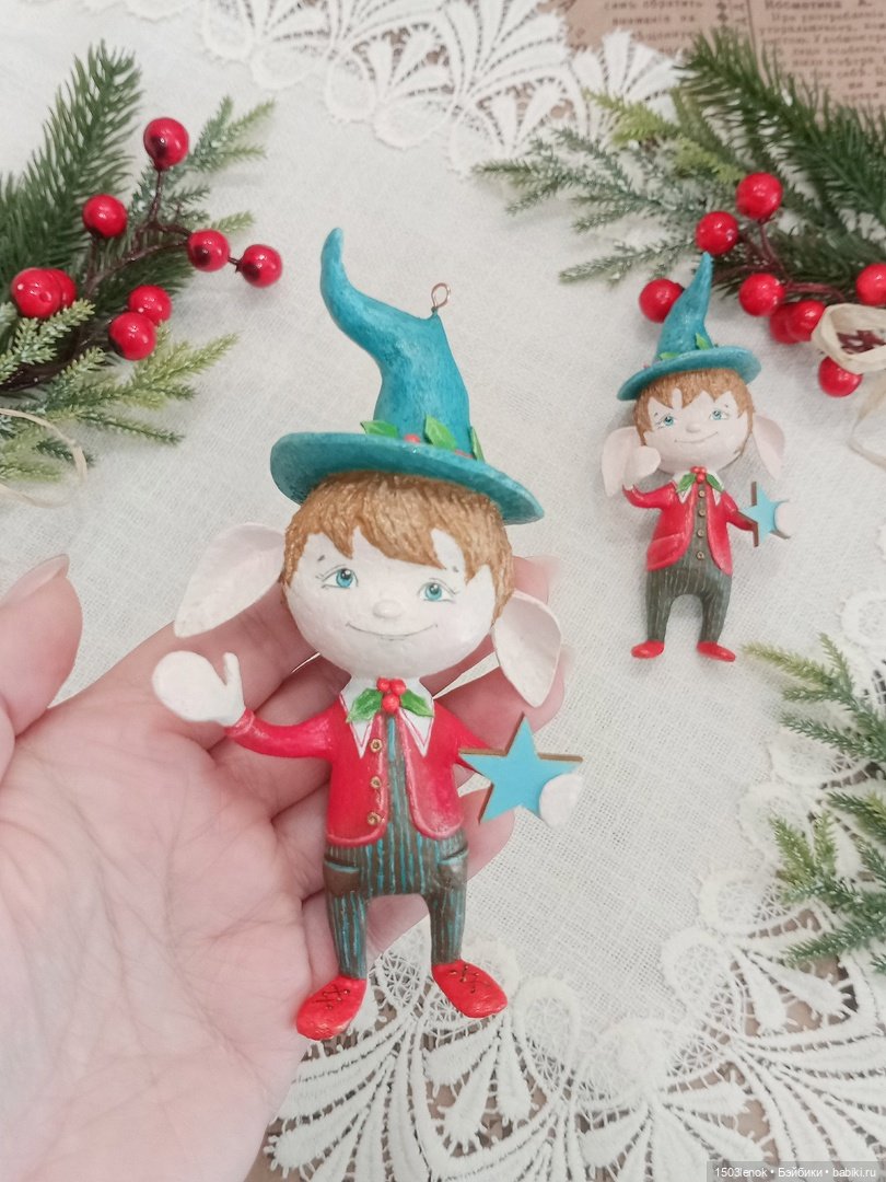Эльфики — Лепка авторских игрушек и папье