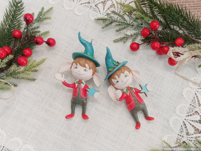 Эльфики — Лепка авторских игрушек и папье