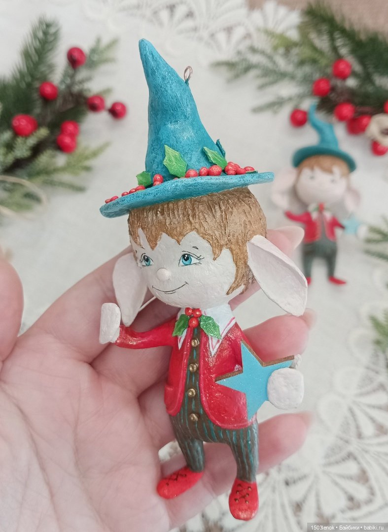 Эльфики — Лепка авторских игрушек и папье (фото 5)