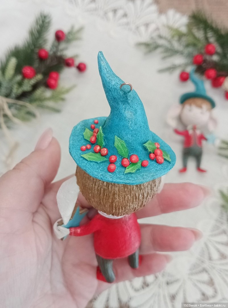 Эльфики — Лепка авторских игрушек и папье (фото 10)