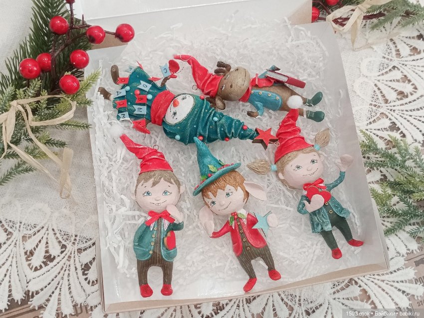 Эльфики — Лепка авторских игрушек и папье