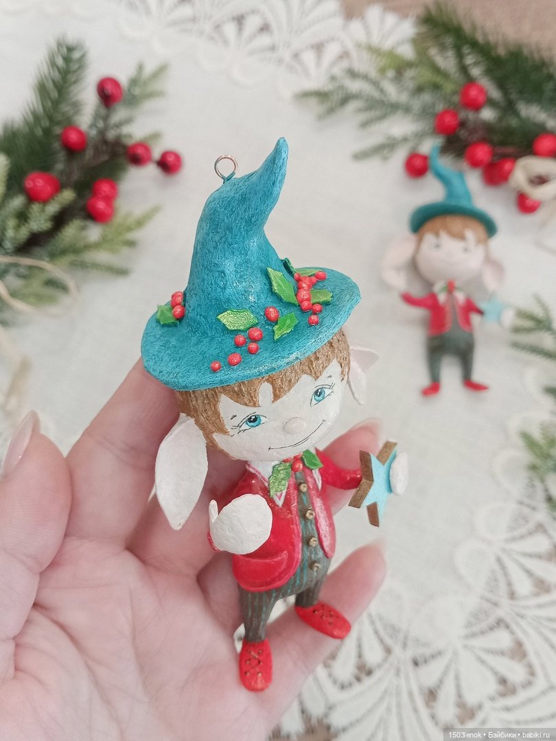 Эльфики — Лепка авторских игрушек и папье (фото 4)