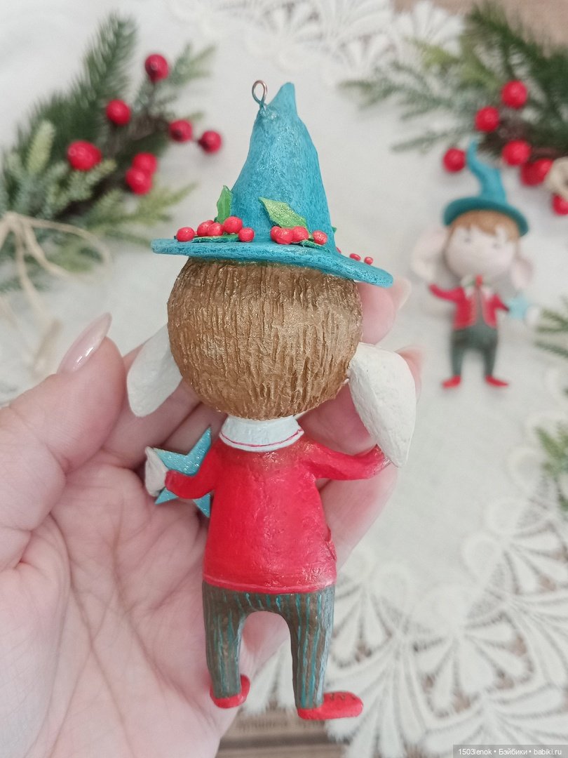Эльфики — Лепка авторских игрушек и папье (фото 7)