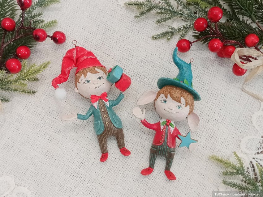 Эльфики — Лепка авторских игрушек и папье