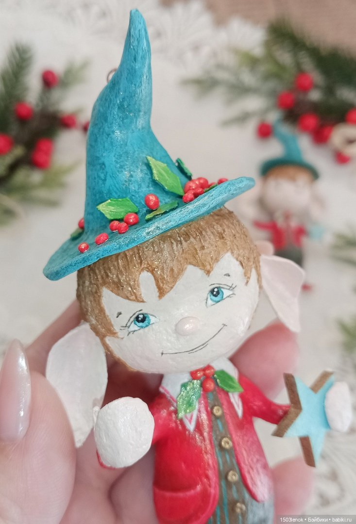 Эльфики — Лепка авторских игрушек и папье (фото 6)