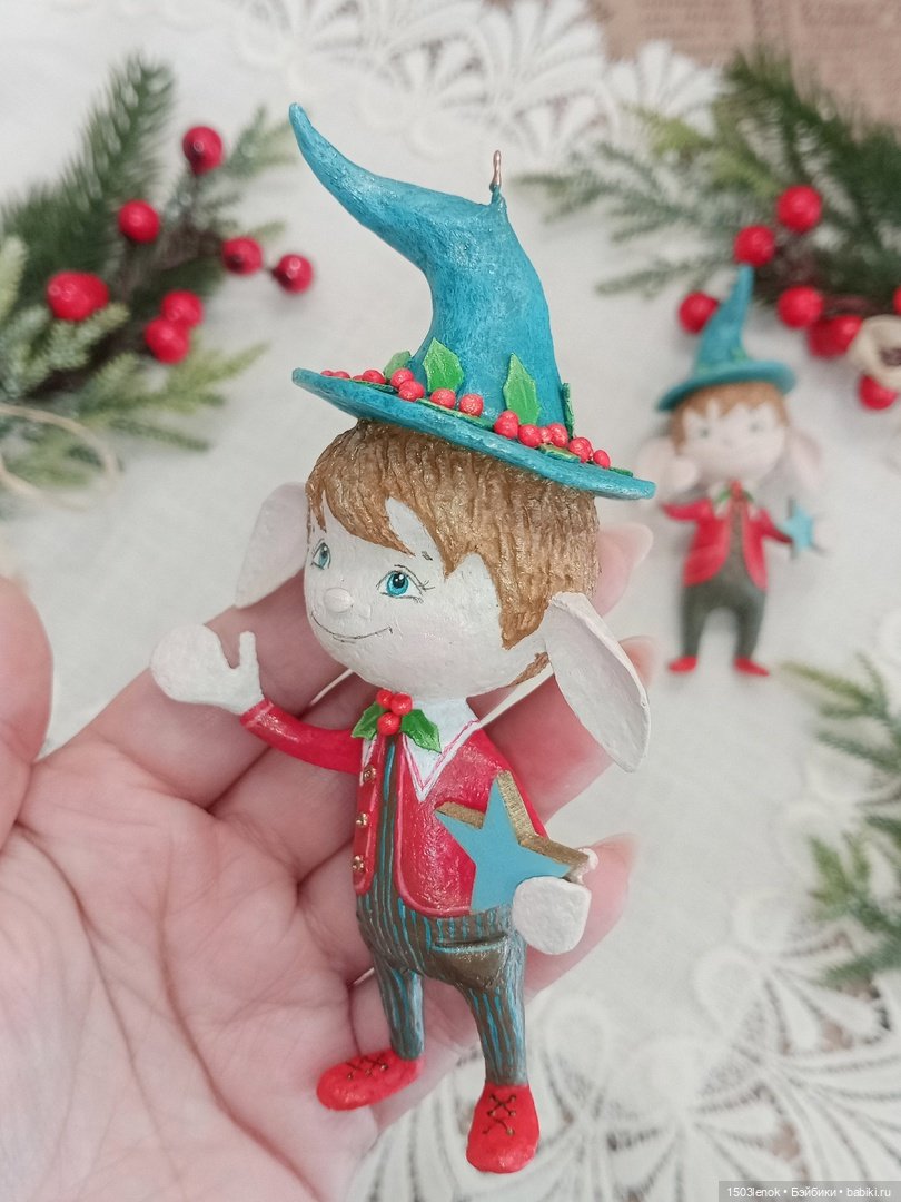Эльфики — Лепка авторских игрушек и папье