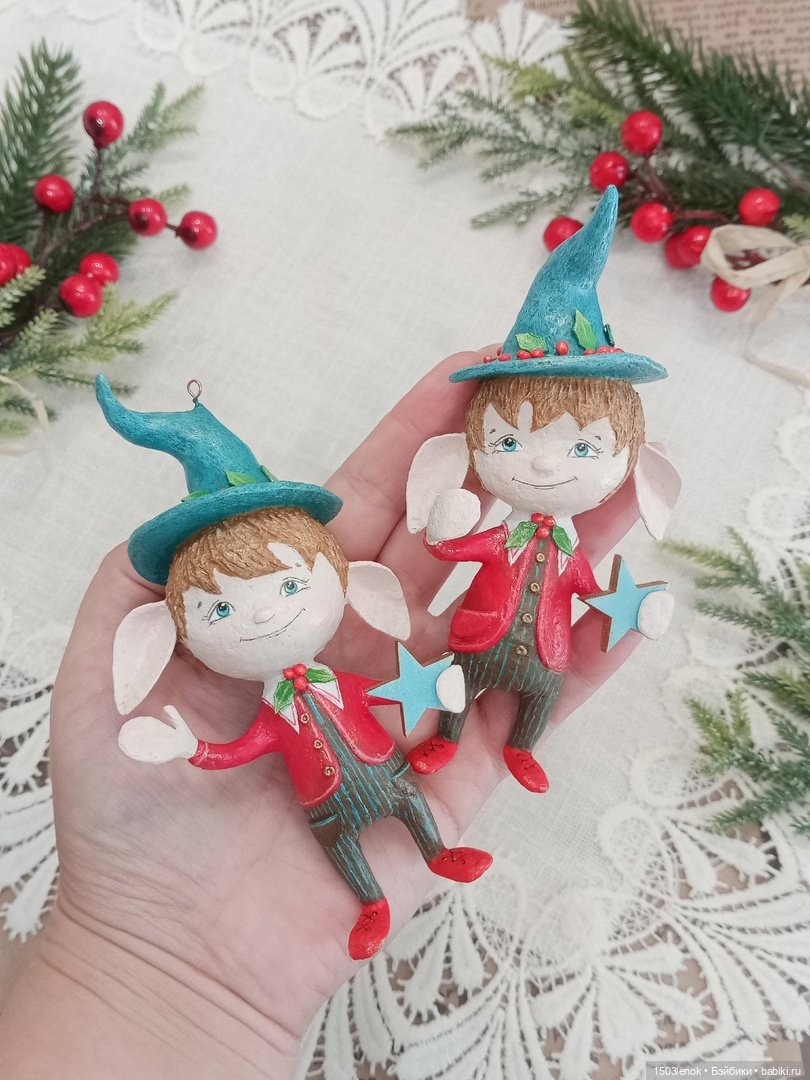 Эльфики — Лепка авторских игрушек и папье