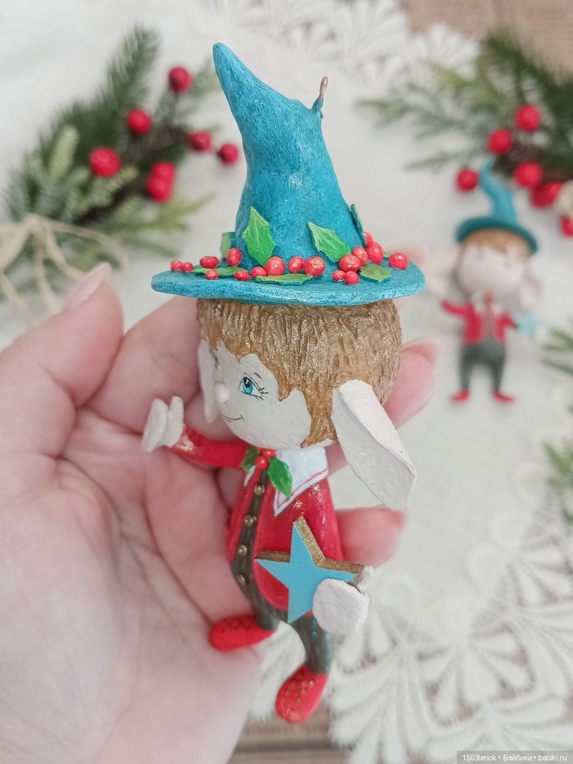 Эльфики — Лепка авторских игрушек и папье (фото 9)