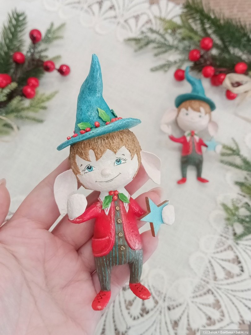 Эльфики — Лепка авторских игрушек и папье (фото 3)