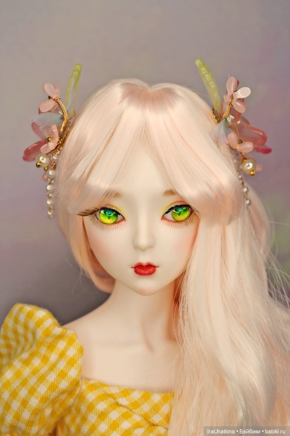 Люблю украшать волосы кукол китайскими заколками в традиционном стиле