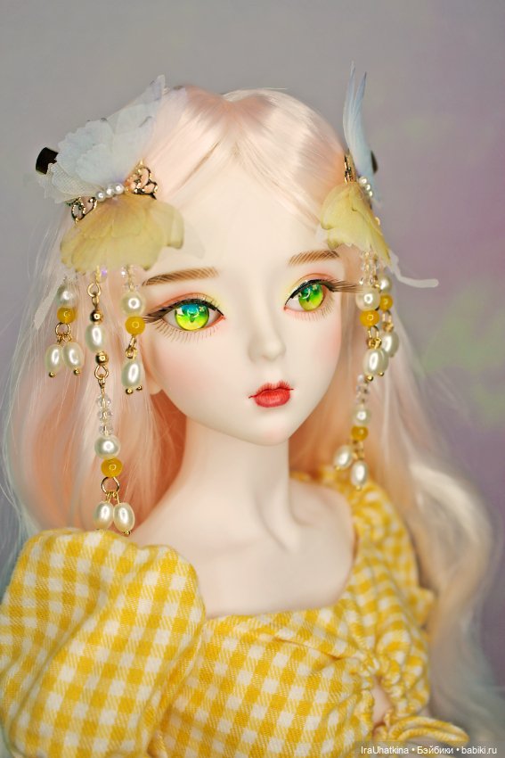 Люблю украшать волосы кукол китайскими заколками в традиционном стиле