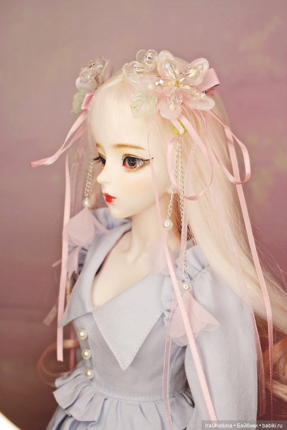 Люблю украшать волосы кукол китайскими заколками в традиционном стиле